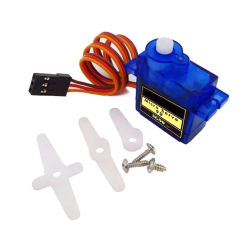 Y1AE 2Pieces SG90 9G Micro Servo Motors Replacement Motor Kit for RC Helicopter Car Boat Glider Robot Arm Control with | Электроника