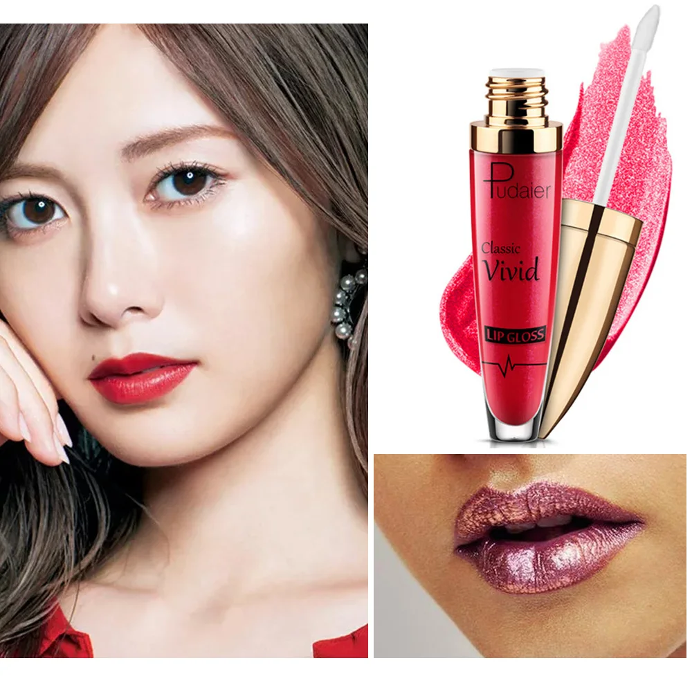 Матовый перламутровый блеск для губ антипригарная чашка Алмазный Блеск INS Explosion 36