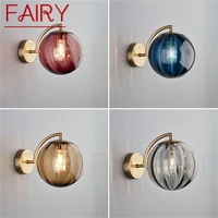 fairy nordic indoor wall sconces lamp postmodern lighting fixtures for home living room decoration