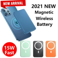 10000mah magnetic wireless power bank 15w fast charging powerbank for iphone 12 13 pro max portable external battery poverbank