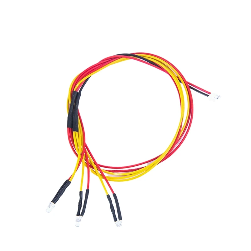 Remoter Control Car Spare Parts LED Steering Lighting with Durable Wire Replaceable Easy Fixed RC Accs for WPL Pickups D5QA | Игрушки и