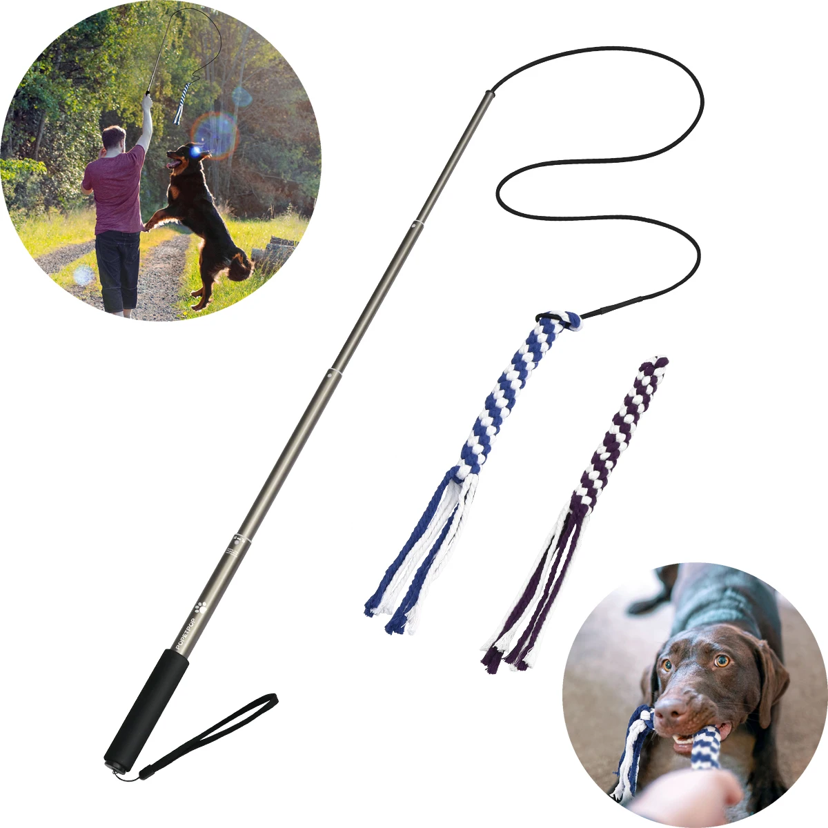 POPETPOP интерактивные электронные игрушки собака интерактивный тизер Выдвижная