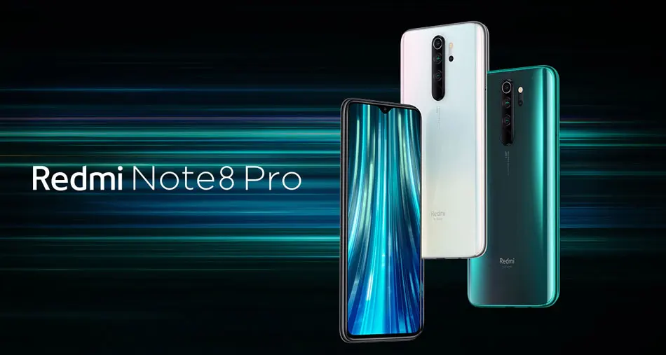 Xiaomi Redmi Note 8 Pro с глобальной прошивкой, 6 ГБ ОЗУ, 64 Гб ПЗУ, 64 мп, четырехъярусная камера 4500 мАч, мобильный телефон MTK Helio G90T NFC с жидкостным охлаждением