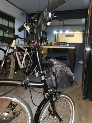 Блок несущей детали для велосипеда Brompton передний блок велосипеда|Сумки и корзины