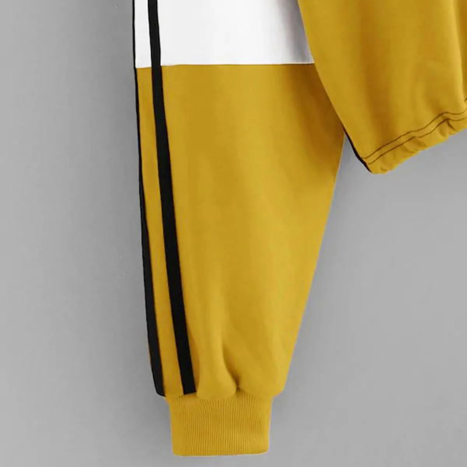 

2021 Harajuku Korean Version Long-Sleeved Patchwork Color Pullover Blouse Sun Protection Coat Student Girl Retro Hooded Shirt