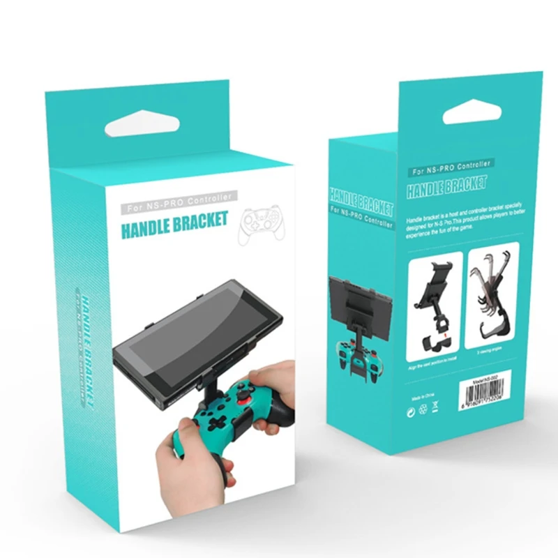 

NS Switch PRO Controller Foldable Clip Holder for -Nintendo -Switch/Switch Lite Game Console Mount Bracket