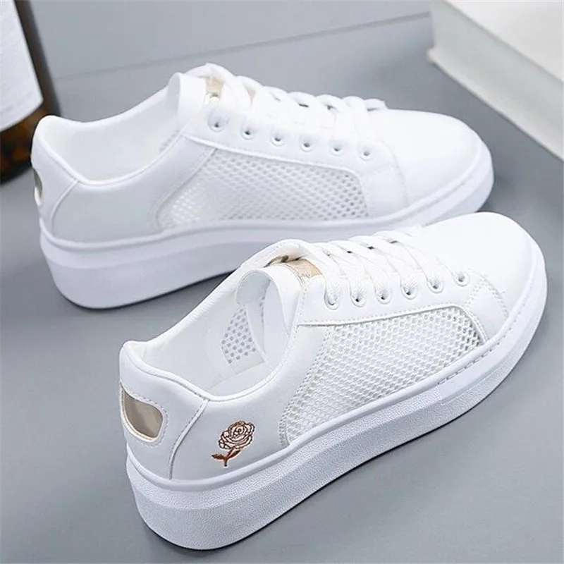 Женские кроссовки с сетчатой подошвой Новинка лета 2021 модные женские на