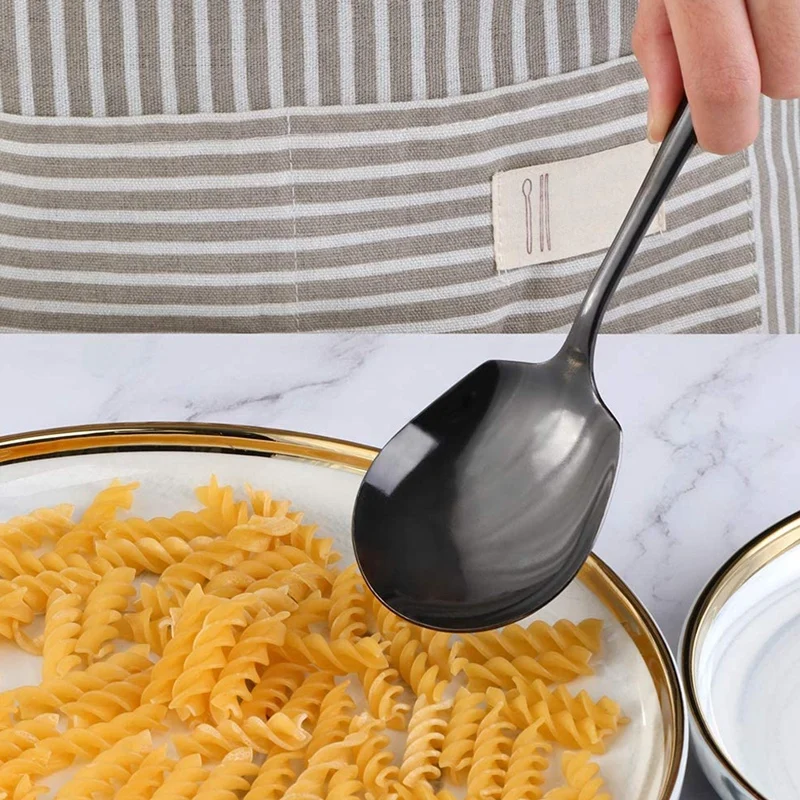 Сервировочная Ложка сервировочная ложка с прорезями бытовая Банкетная посуда 2