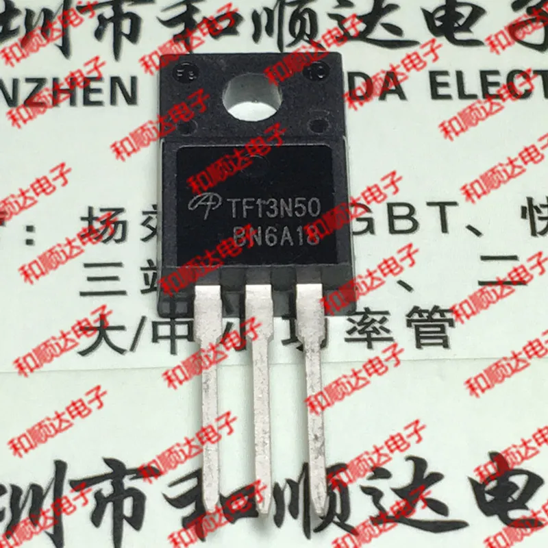 

10 шт./лот TF13N50 AOTF13N50 New Spot TO-220F 500V 13A
