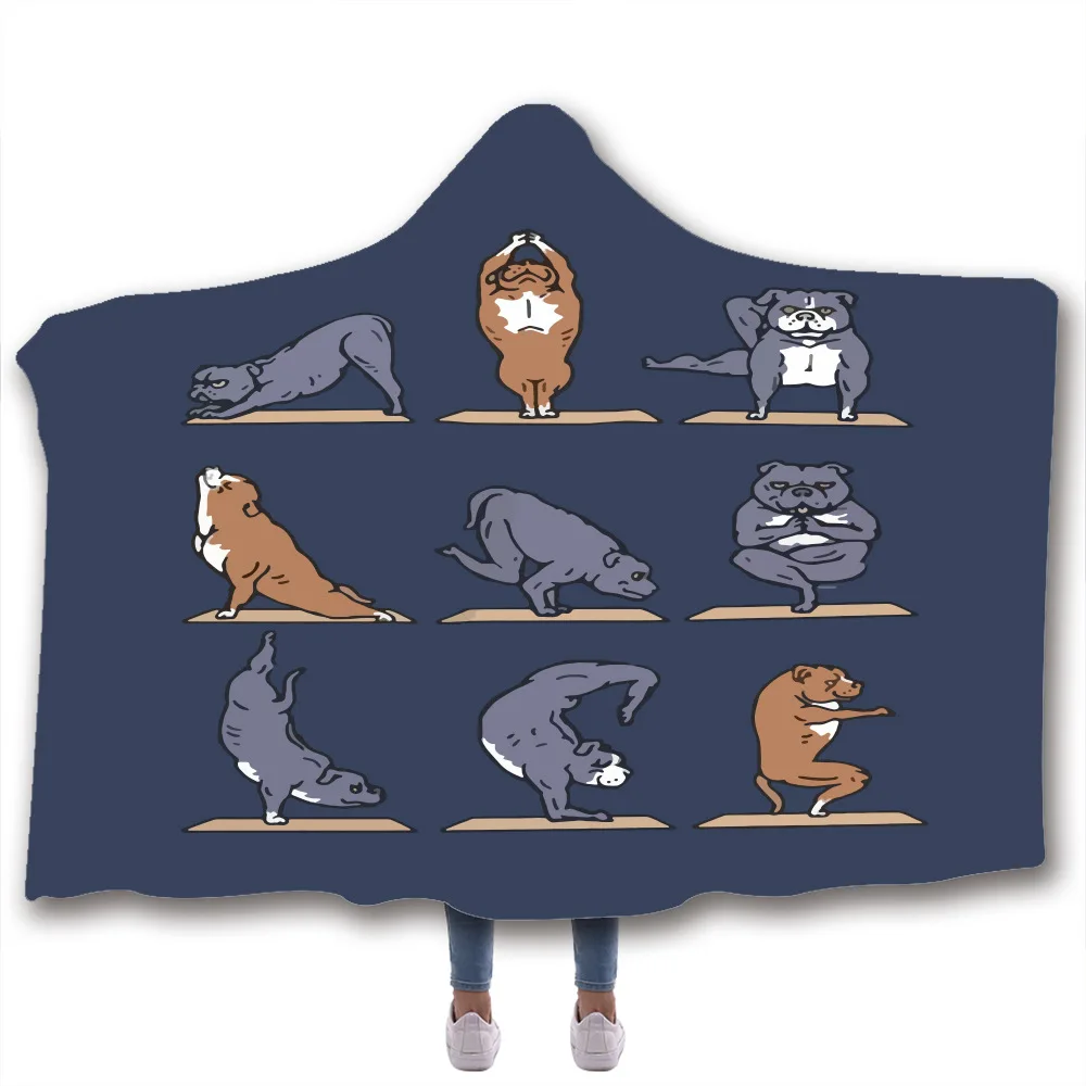 3D цифровое одеяло с капюшоном и авокадо Флисовое интересным рисунком фруктов 2019