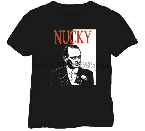 Boardwalk Empire Nucky Томпсон Гангстер черная футболка|Мужские футболки| |