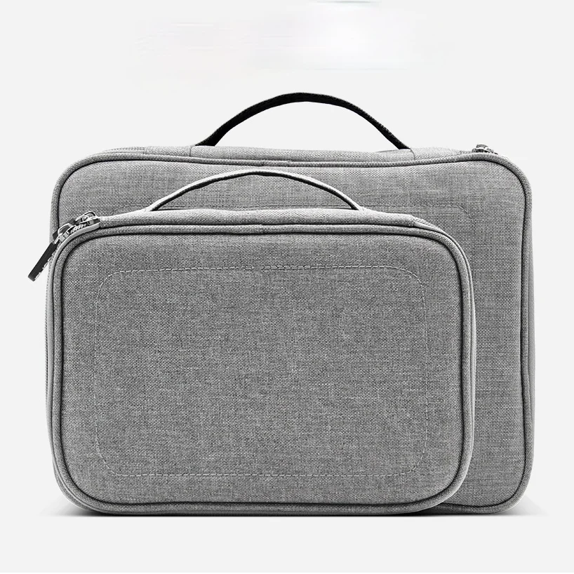 

Pouch Portable Storage Bag Waterproof Power Bank Protective Case Storage Bag High Capacity Sac Rangement Travel Supplies DM50SB