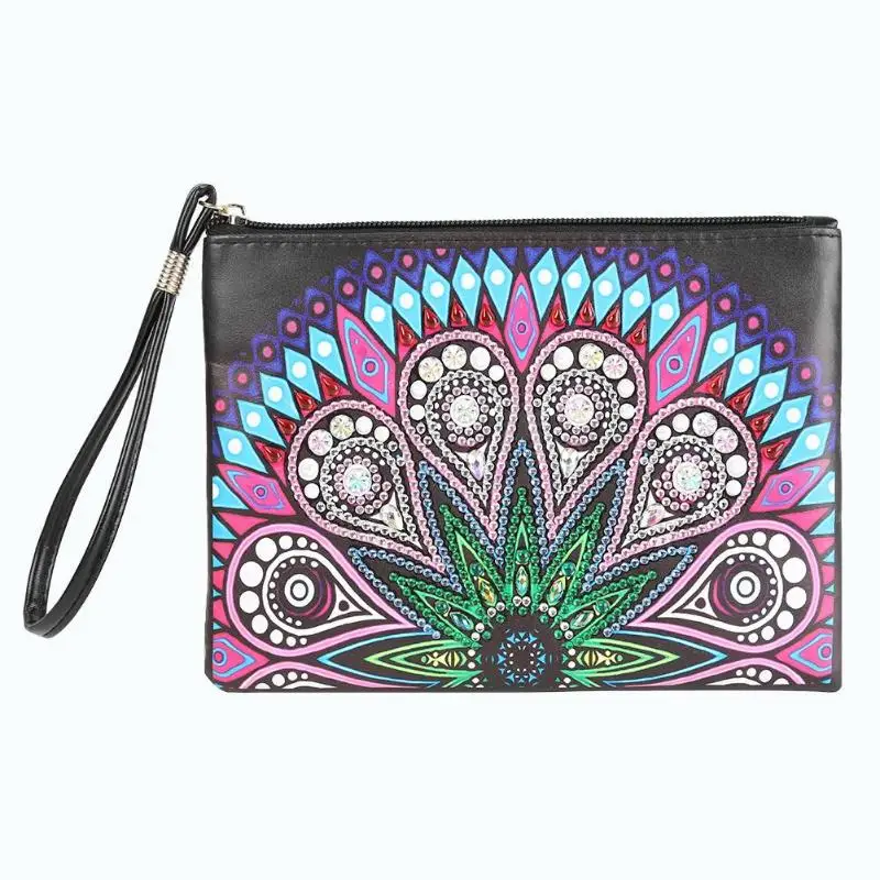 DIY Мандала особой формы алмазной живописи браслет кошелек клатч на