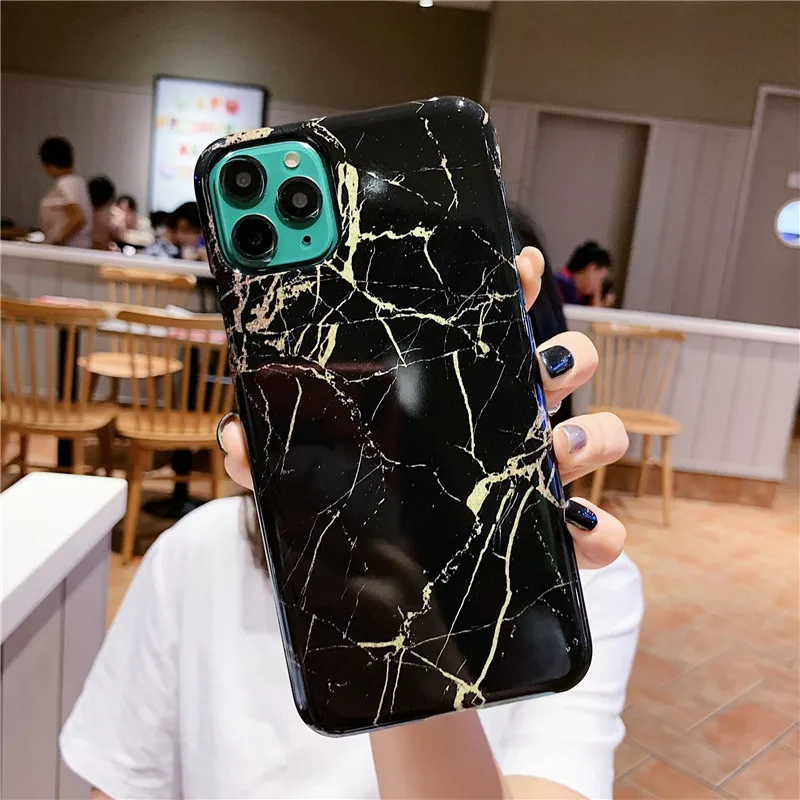 Lovebay противоударный крутой мраморный чехол для телефона iPhone X 11Pro XR XS Max 11 7 8 Plus