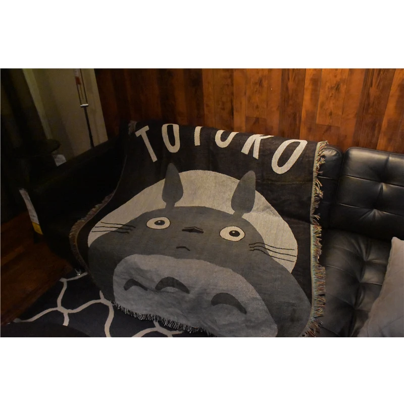 Новый аниме с изображением героя мультфильма Мой сосед Тоторо Хлопок Одеяло