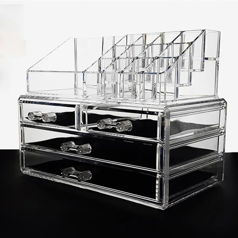 Макияж косметический Органайзер губная помада тени для век кисти в одном месте