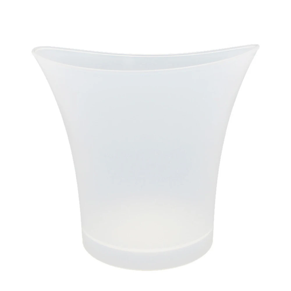 Новый светодиодный 5L Водонепроницаемый Пластик ведерко со льдом 6 Цвет бары