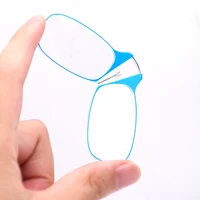 nose clip portable legless reading glasses mens and womens presbyopic glasses mini glasses sticky mobile phone case