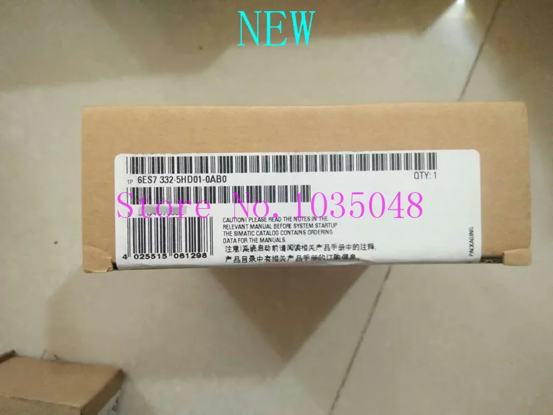 

1PC 6ES7332-5HD01-0AB0 6ES7 332-5HD01-0AB0 New and Original Priority use of DHL delivery #04