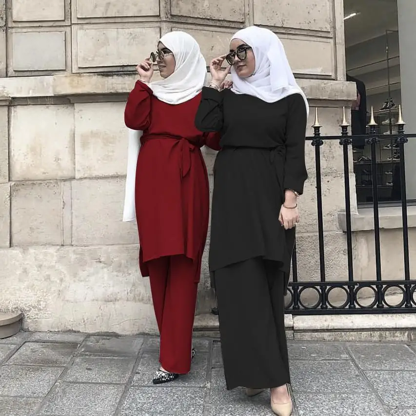 Abaya Дубай женская модель 2 предмета панталоны ОАЭ Пакистан женское Спортивное