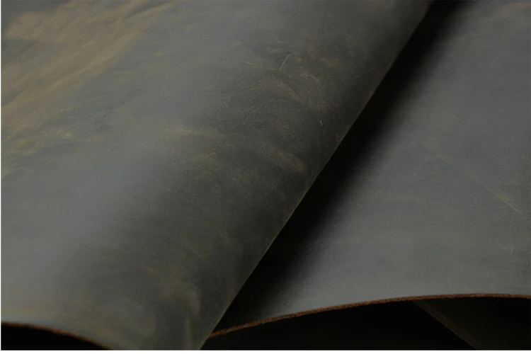 2 0 мм из натуральной кожи новые сумасшедшая лошадь кожа коровьей первый слой