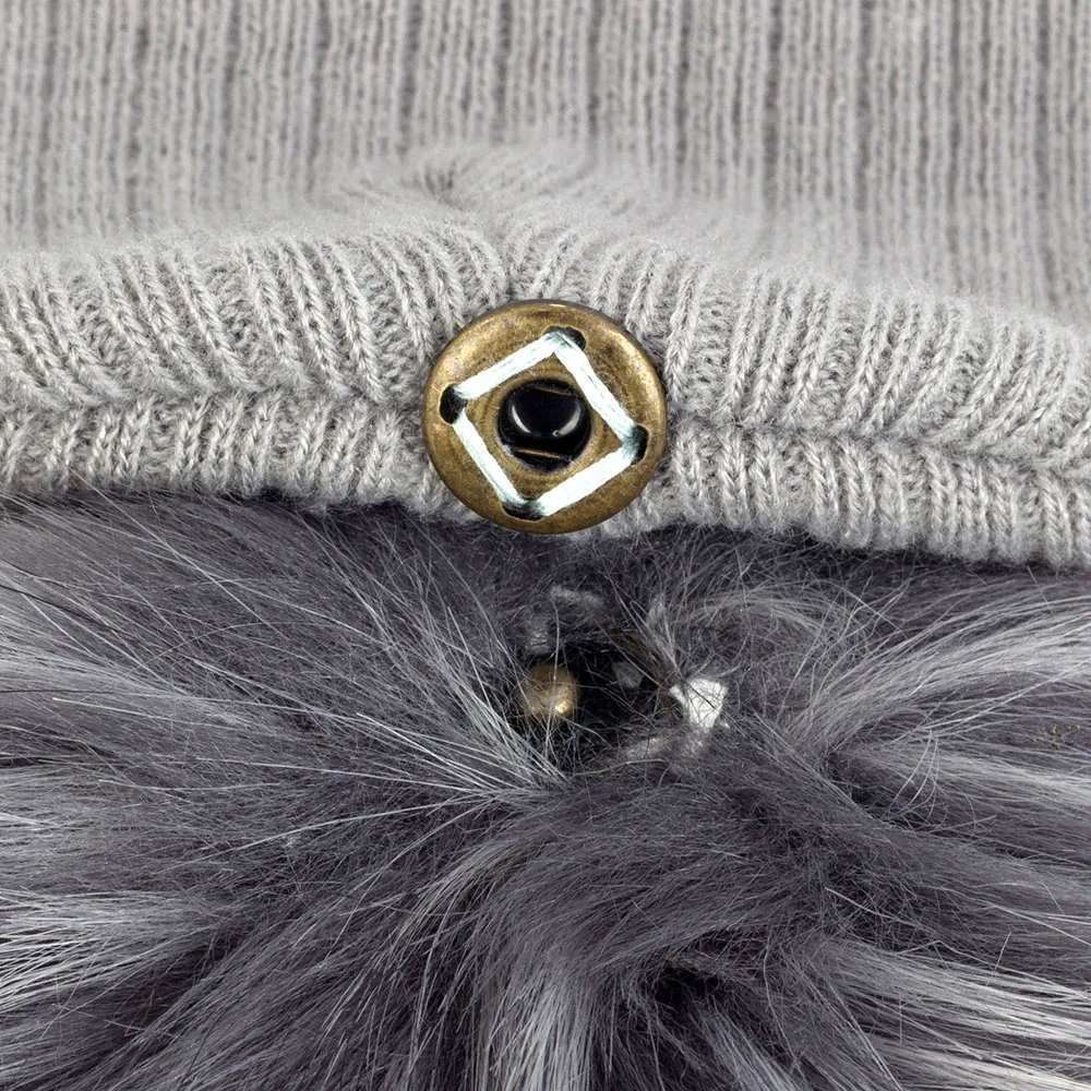 Geebro плотная теплая шапка для младенца на осень и зиму вязаные ребристые