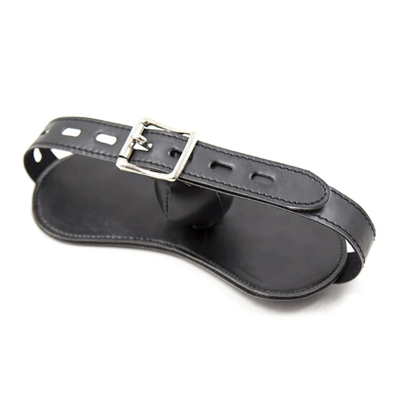 БДСМ интимные изделия Губка кожа кляп для рта женский бондаж раб тренировочный