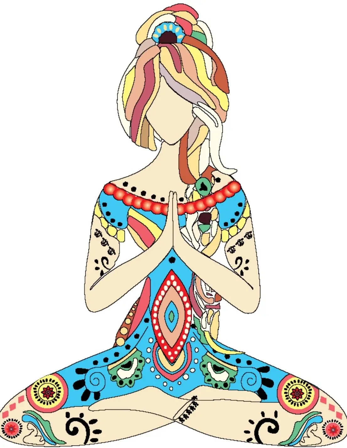 

Funny Car Sticker Yoga Girl Stickers Waterproof Decals for Car or Laptop Beautiful Vibrantly Colored Decal PVC,12cm*8cm