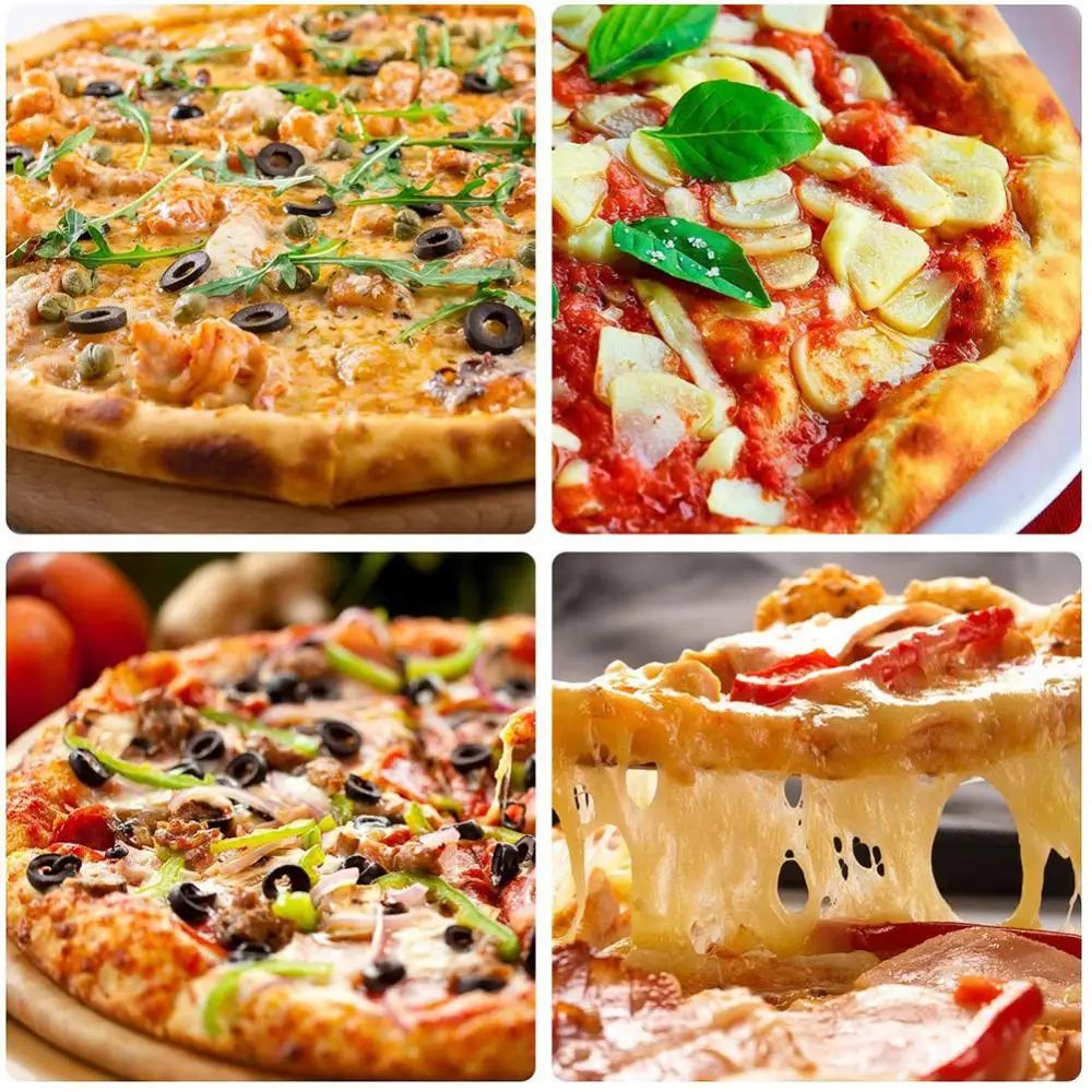 40% хит продаж! Круглая пластина с антипригарным покрытием Для Выпечки Пиццы