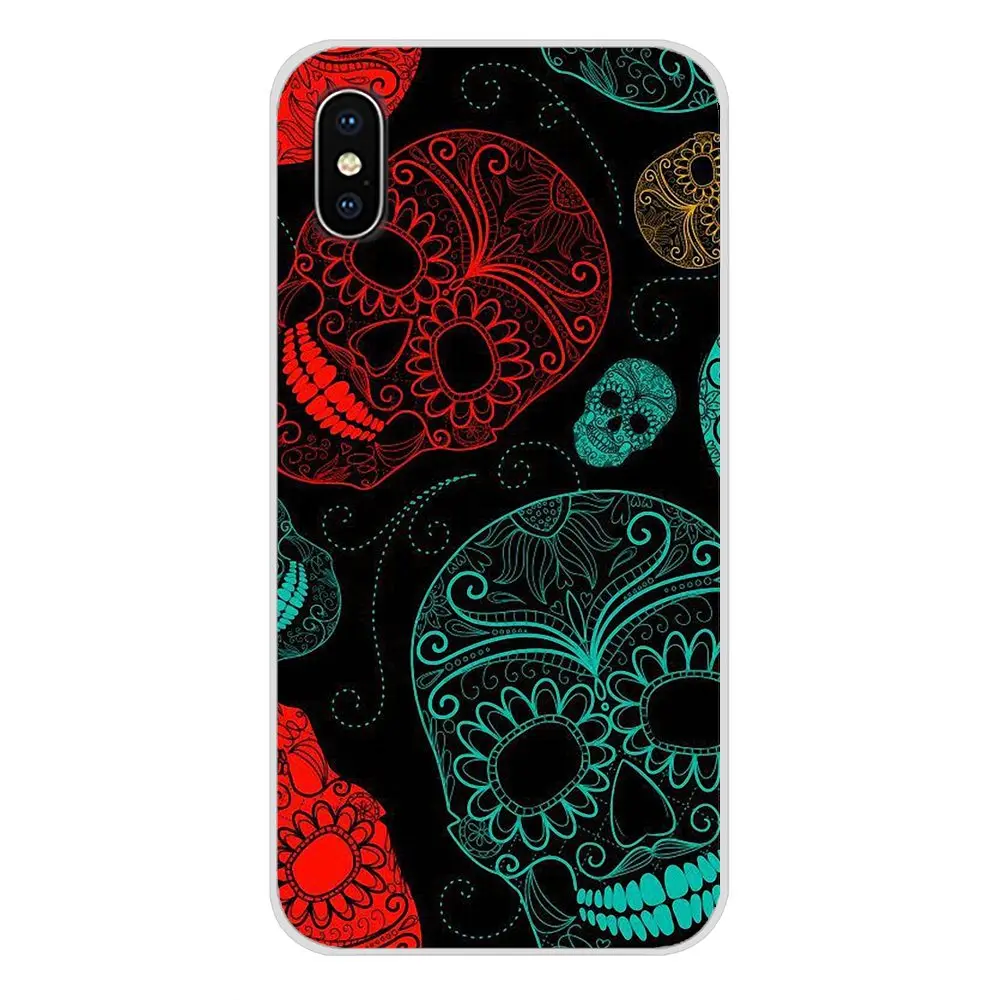 Мягкий чехол для Oneplus 3T 5T 6T Nokia 2 3 5 6 8 9 230 3310 1 7 Plus 2017 2018 новый рисунок черепа крутой
