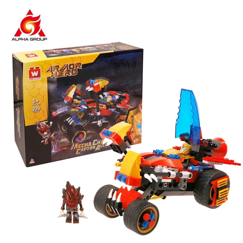 Мудрый блок 2020 небольшие блоки армированный герой встроенная колесница катушка