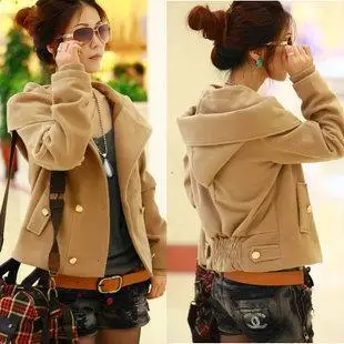 

2018 Limited Formal Full Hooded Jacket Coat Autumn And Winter Female Outerwear Slim Cardigan Long-sleeve Top Design Women's hot