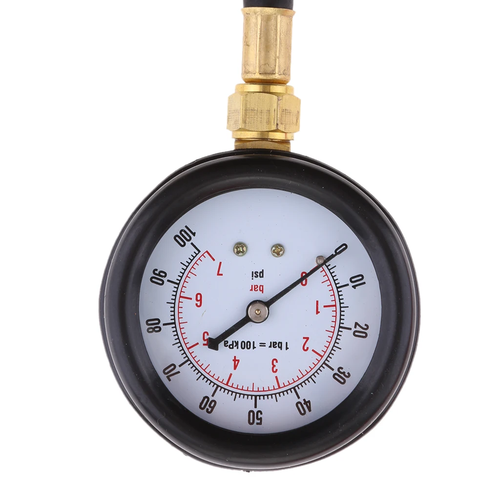 

TU-12 100PSI Pressure Meter Diesel Petrol Gas Transmission Engine Oil Kit High Performance
