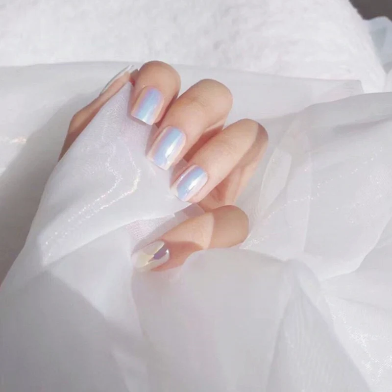 Fingerqueen 24 шт короткие накладные ногти полное покрытие поддельные ногти ABS Искусственные Советы украшения для дизайна ногтей женские косметические средства для ногтей удлинитель