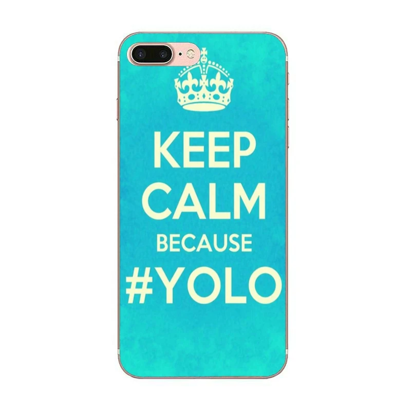 Цитаты что вы живете только один раз YOLO мягкий телефон чехол для Xiaomi Mi 5 5S 5x4 4c 4i 3 Mix