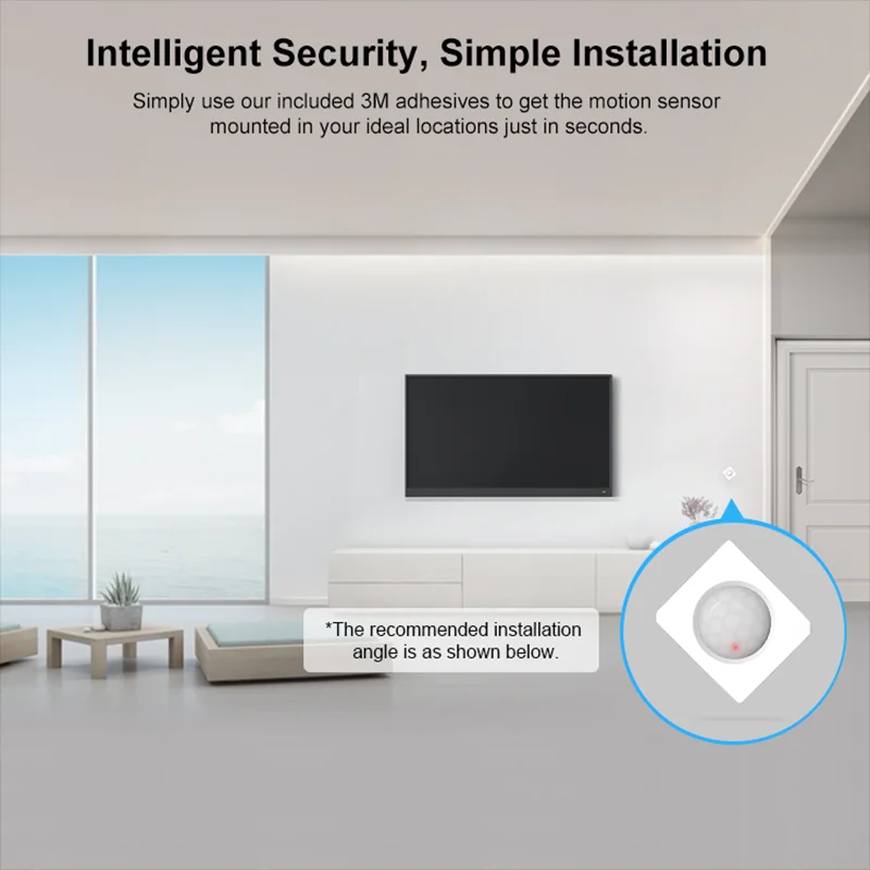 1/10 шт. датчик движения ZigBee для дома SONOFF SNZB 03 Smart Home угол обзора 110 ° уведомление о