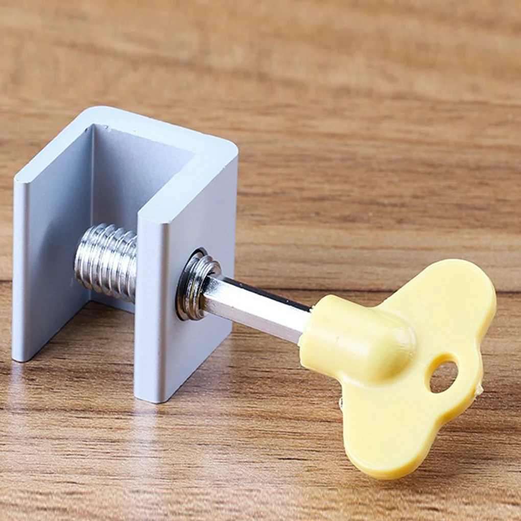 Небольшой алюминиевый сплав регулируемые раздвижные окна замок дверной рамы