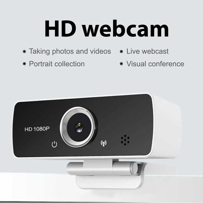 Веб-камера HD со встроенным микрофоном 1080P USB | Компьютеры и офис