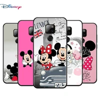 minnie mickey mickey mouse for huawei nova 5i p smart 2021 2020 z s plus mate 40 rs 30 20 10 pro lite 2019 2018 black phone case