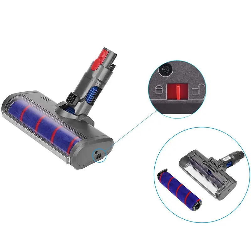 Моторизованная Насадка-щетка для пылесоса Dyson V8 V7 V10 V11 | Бытовая техника