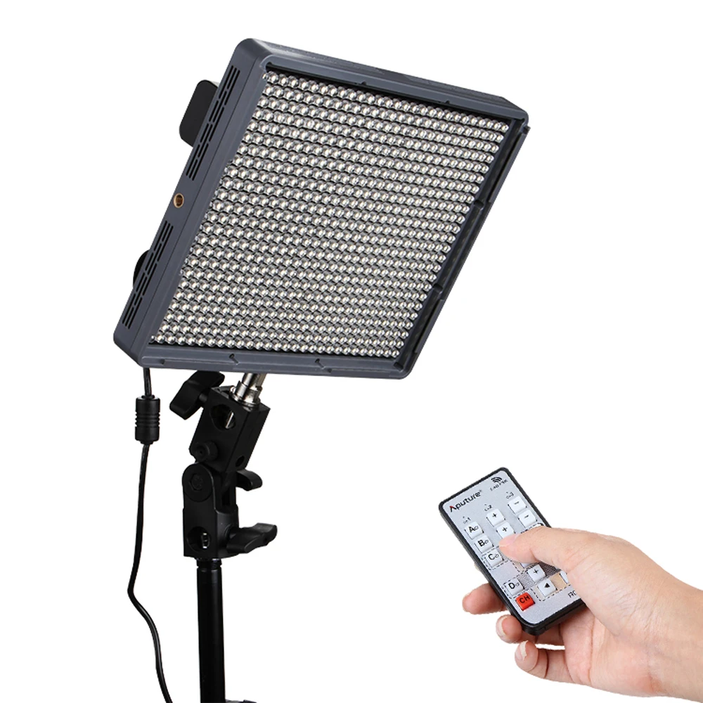 Aputure Amaran HR672 CRI95 + Ультратонкий 3200 5500K 2 4G беспроводной пульт дистанционного