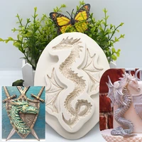 big wing dinosaur silicone mold kitchen resin cake baking tool diy pastry fondant moulds dessert chocolate lace decoration
