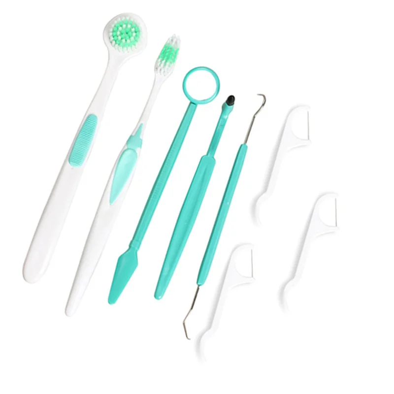 Набор зубной щетки для ухода за полостью рта 8 шт./компл. | Красота и здоровье