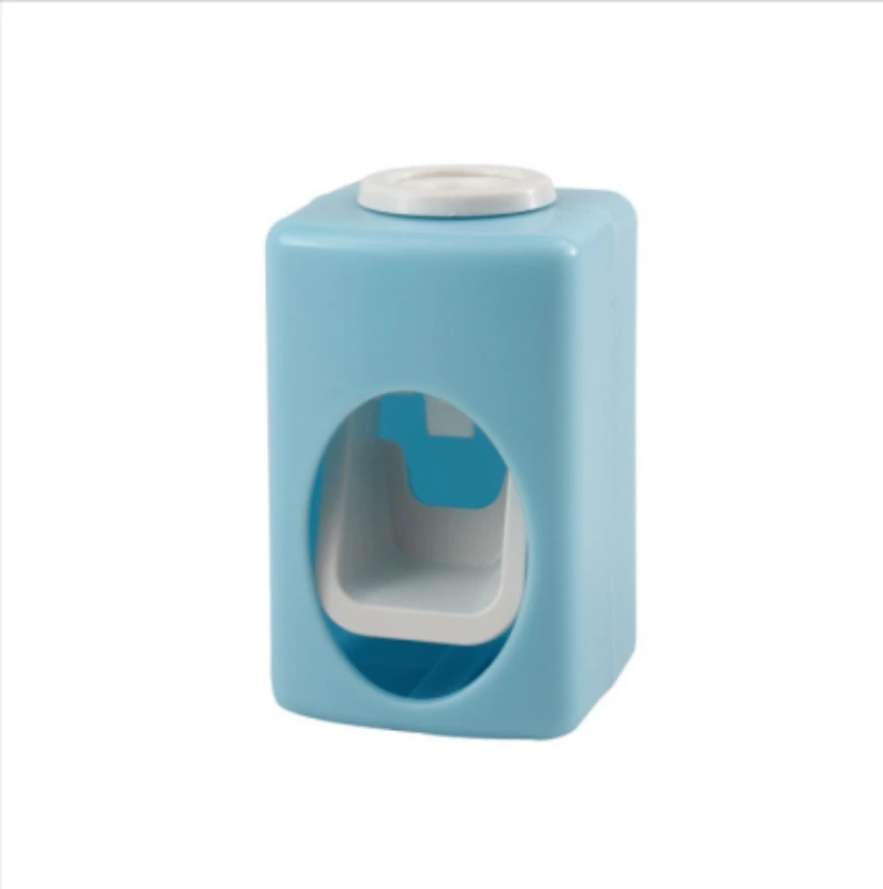 

No perforating toothbrush holder for toothpaste extruder