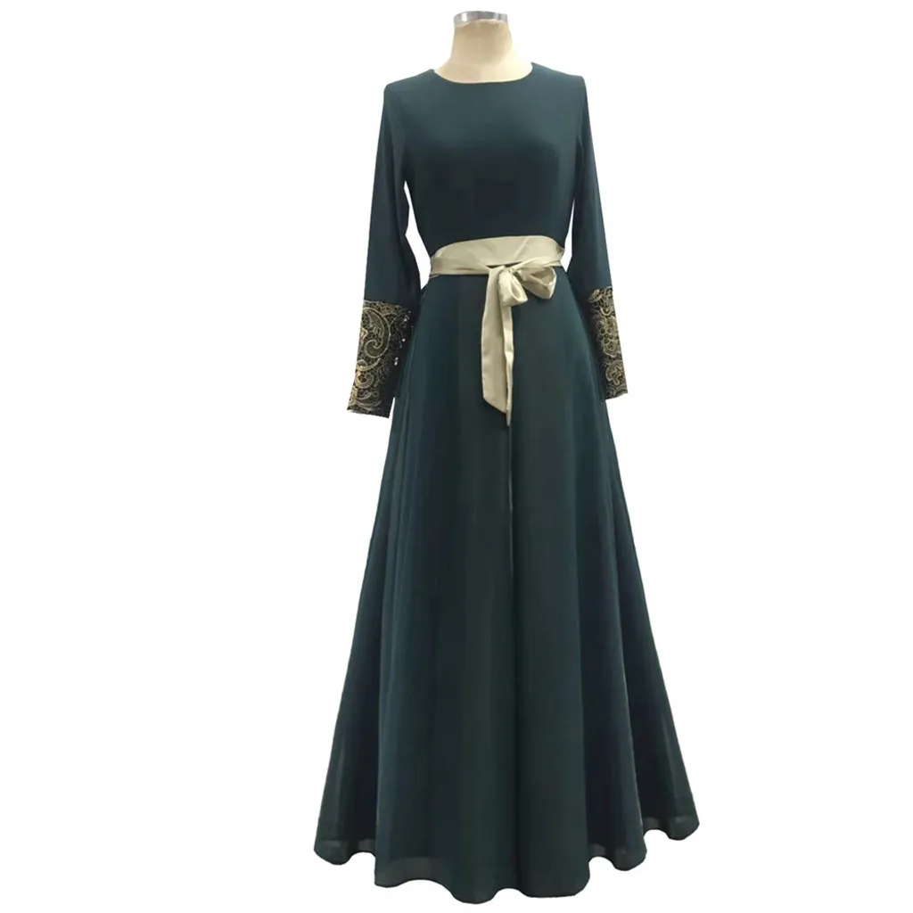 Средняя Восточная одежда мусульманские женские платья мусульманское летнее