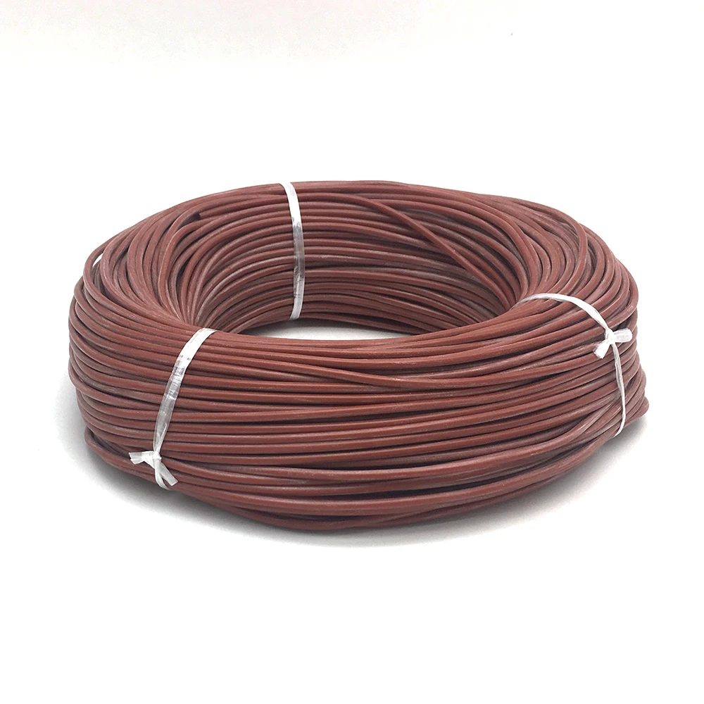 Электрический 12K 33ohm/m нагревательный кабель из углеродного волокна 220V инфракрасный теплый напольный провод домашний нагреватель