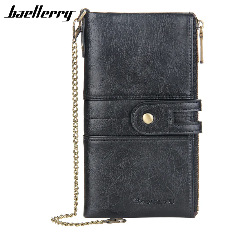 

Мужской мягкий бумажник 2021 дюйма, длинный вместительный брендовый мужской кошелек на молнии, кредитный бумажник, клатч, кошельки, Прямая поставка