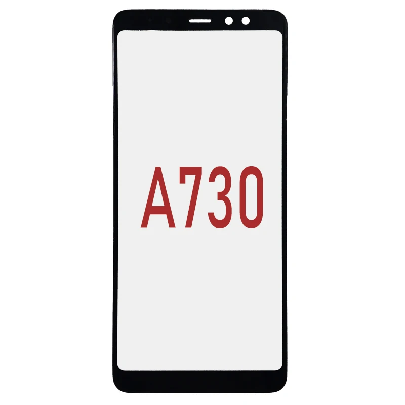 Замена переднего ЖК экрана внешняя линза стекло для samsung S8 S9 S10e S10 Plus A730 A750 A530