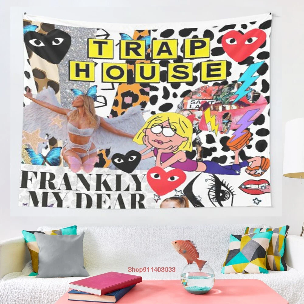 

Ловушка для колледжа HOU E, гобелен для украшения стен, гобелен для ведра, Богемный Хиппи, домашний декоративный матрас, коврик для йоги