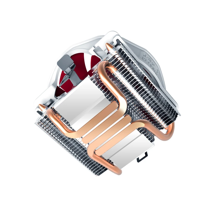 Кулер для процессора Pccooler V6 с 4 медными тепловыми трубками кулер AMD Intel 775 1150 1151 1155
